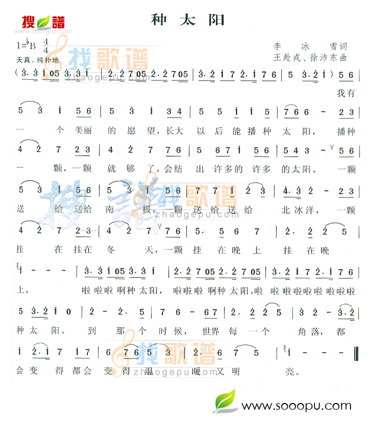 种太阳