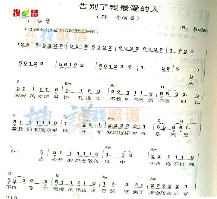 告别了我最爱的人