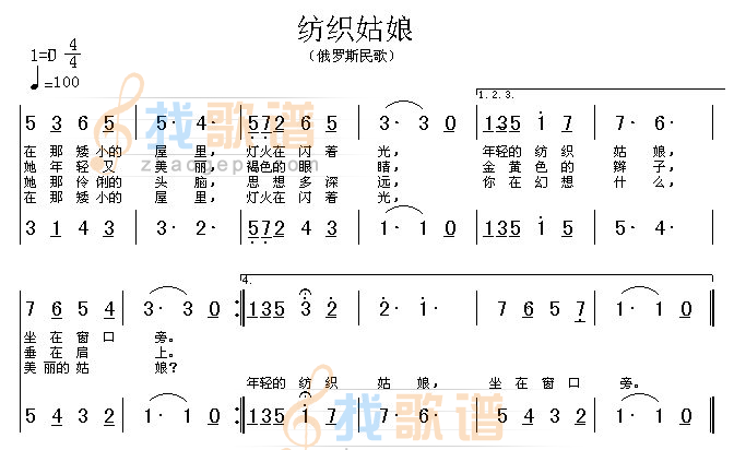 纺织姑娘（高清晰）