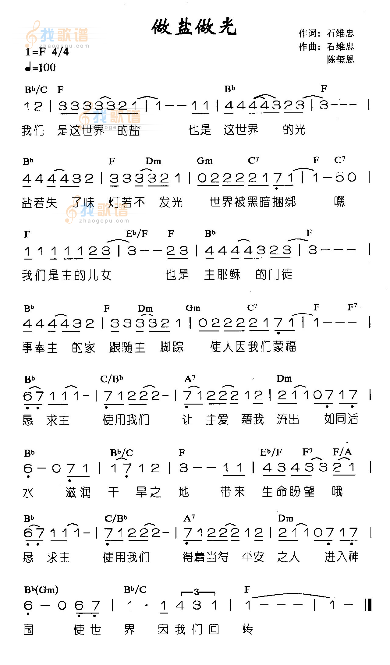 做盐作光