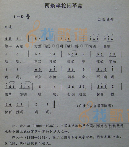 两条半枪闹革命