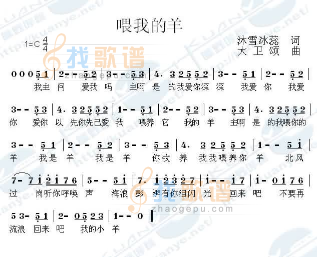 喂我的羊