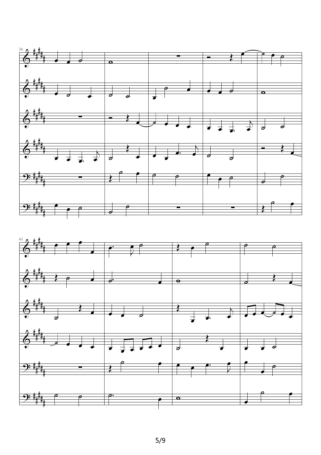 Missa Papae Marcelli--- Kyrie B调