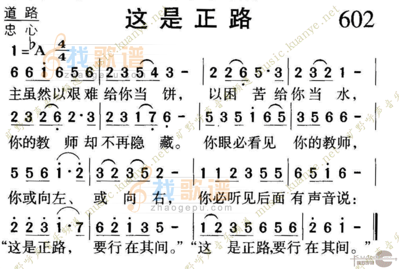 602这是正路