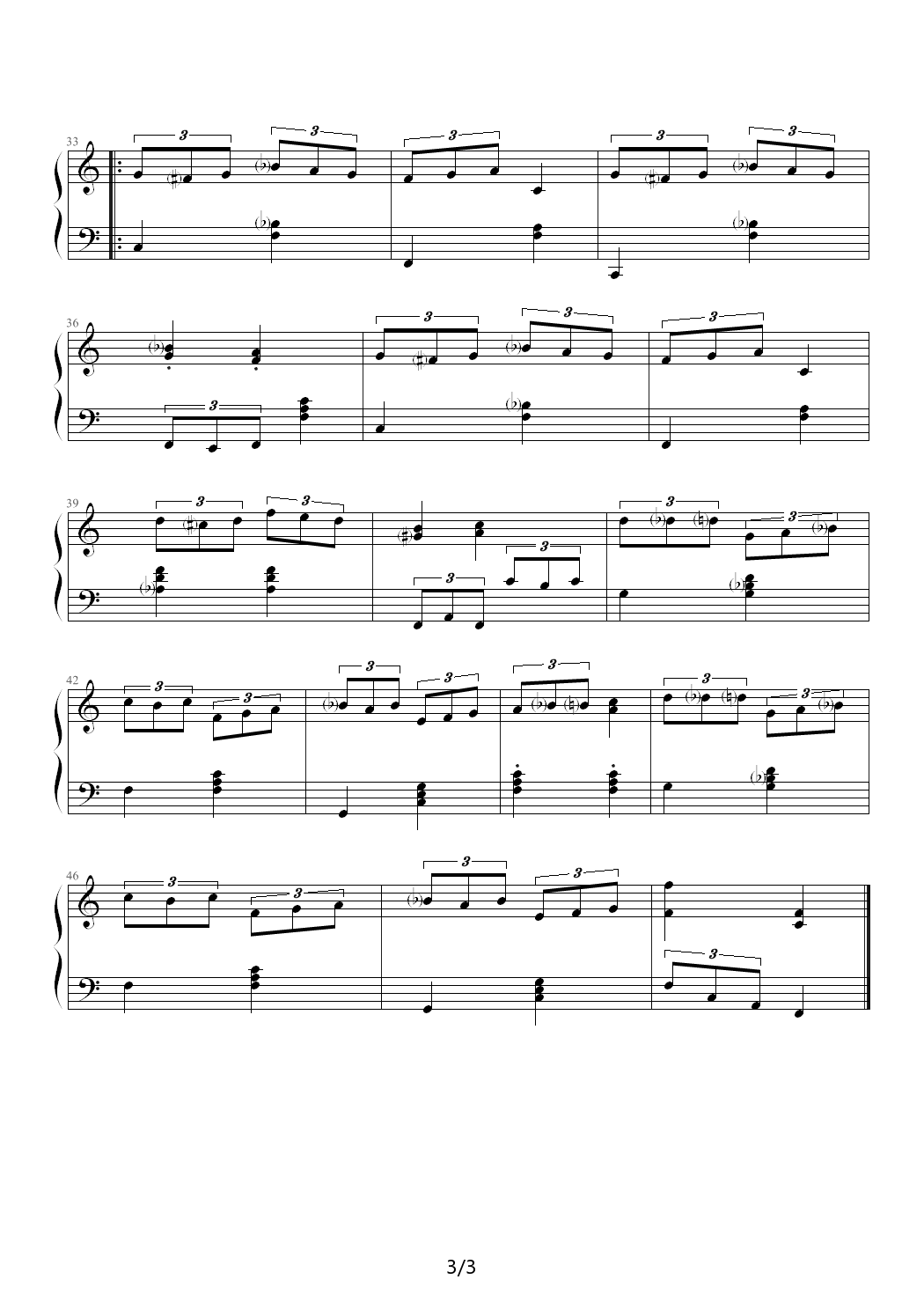 地板踢踏曲 C调