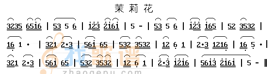 茉莉花