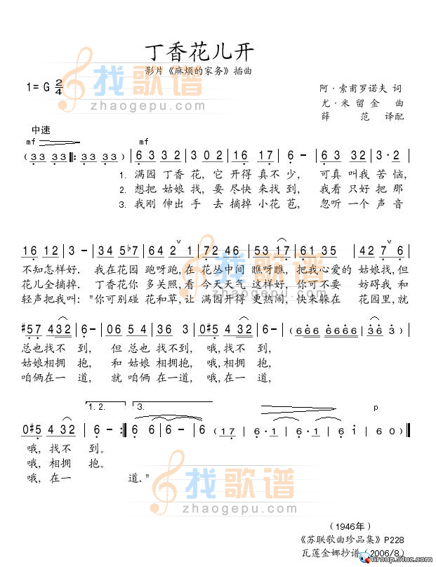 丁香花儿开