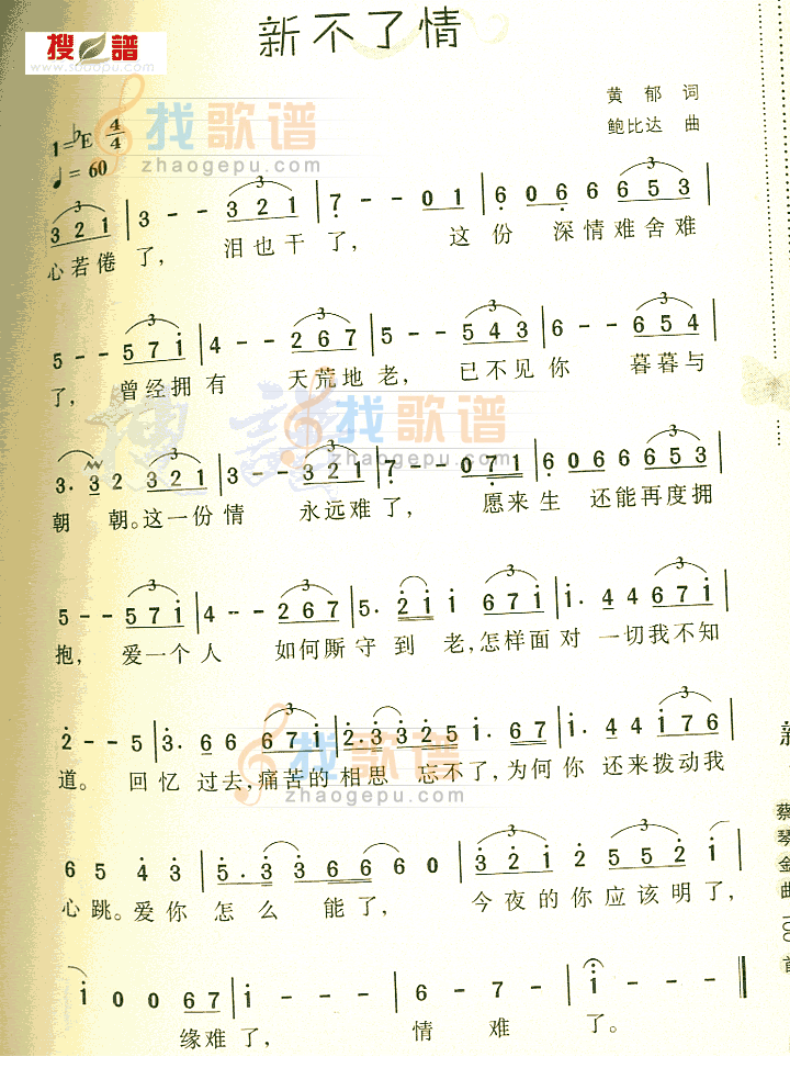 新不了情
