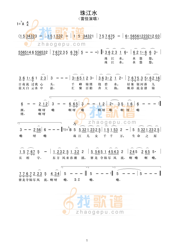 珠江水
