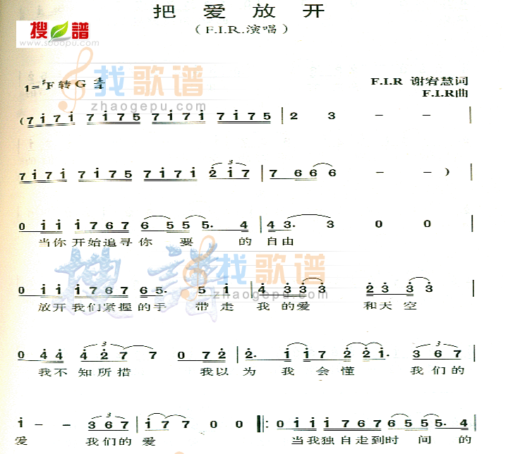 把爱放开