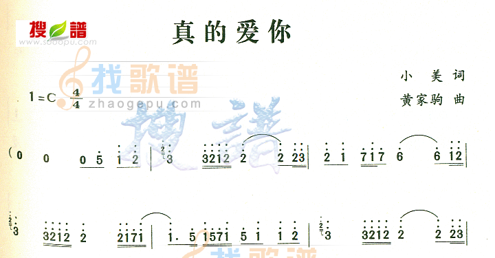 真的很爱你