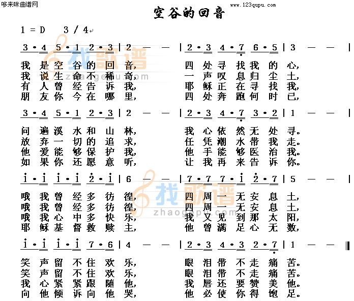 空谷的回音