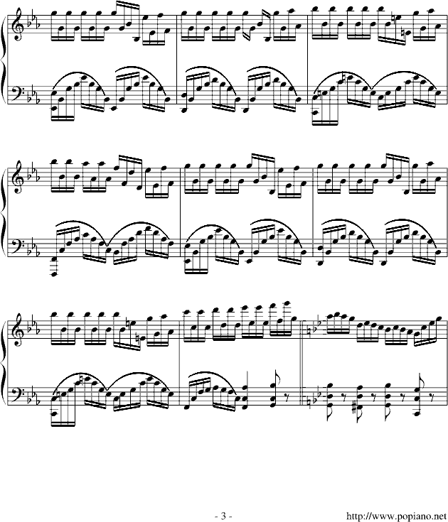 g小调练习曲