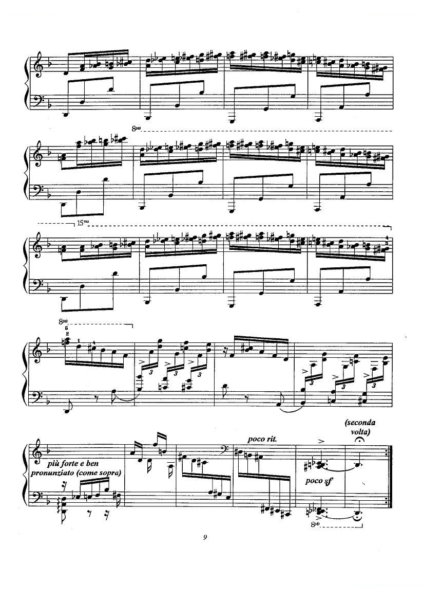 Etude No. 6 (Omaggio a Domenico Scarlatti)