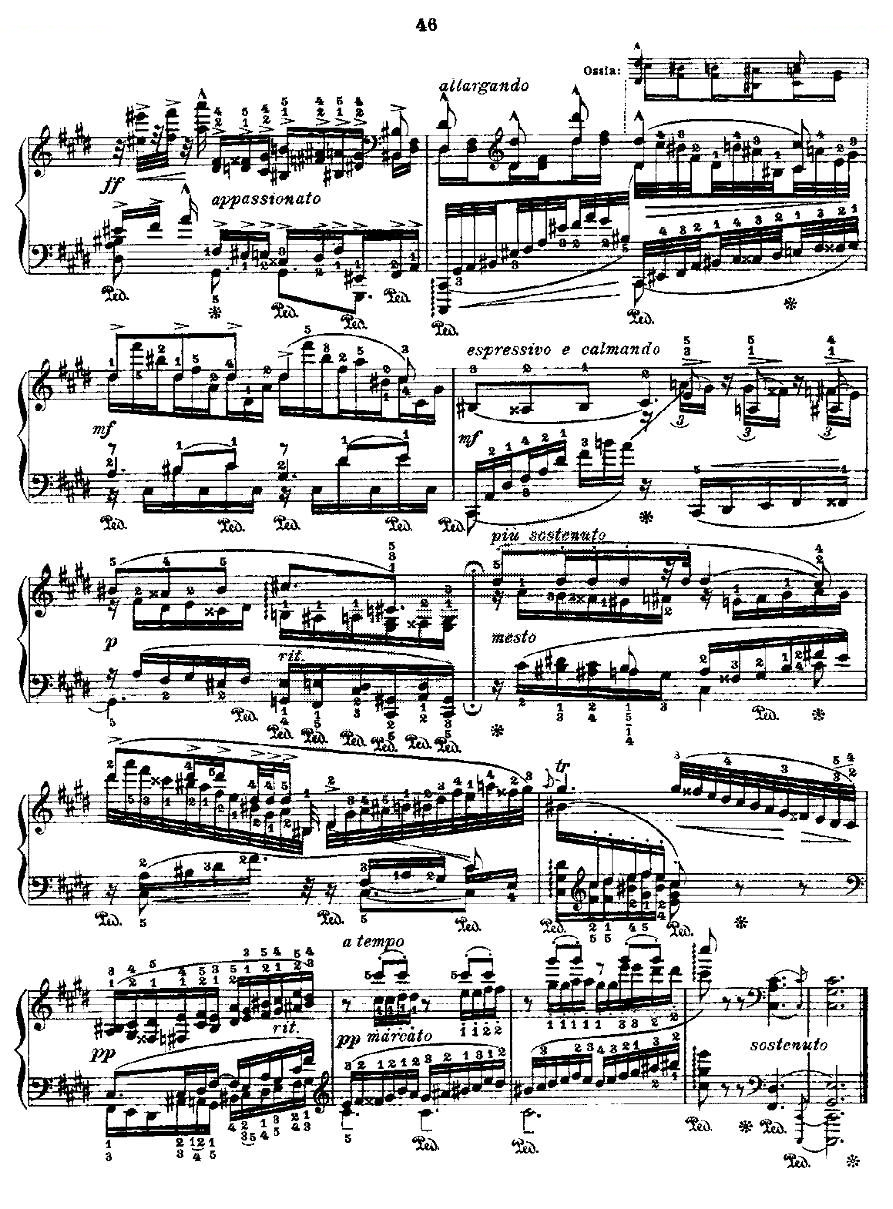 肖邦练习曲Fr.Chopin Op.10 No9-1