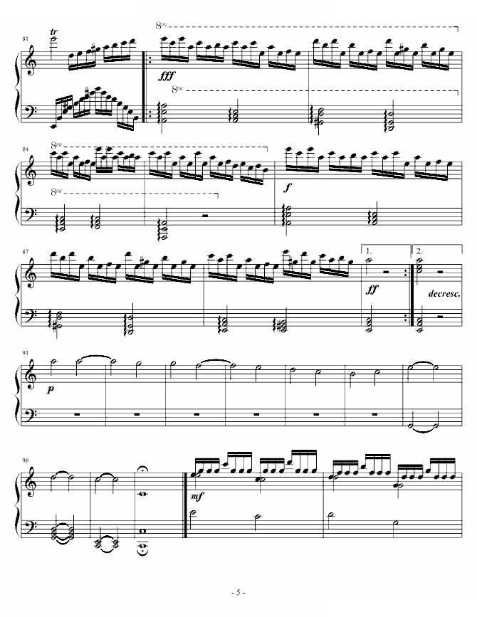 钟声回旋狂想曲