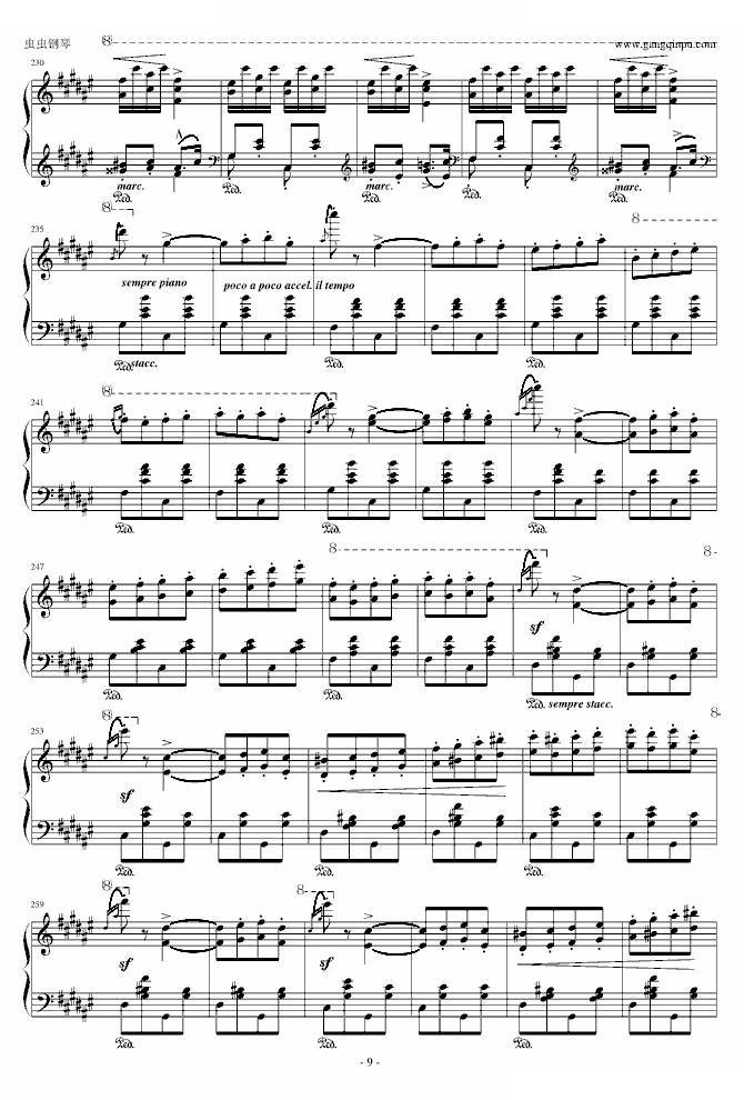 李斯特匈牙利狂想曲第2号 powerpower版
