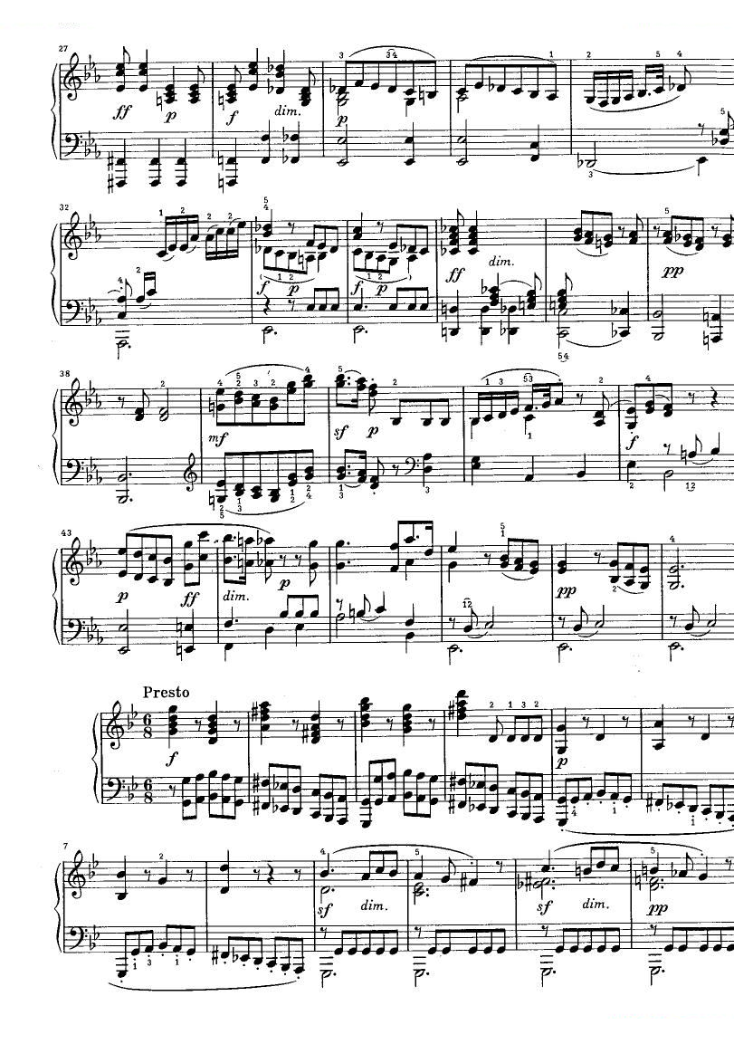 Clementi Sonate op 7 No 3