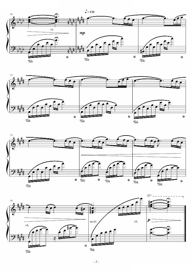 肖邦的钢琴叙事曲