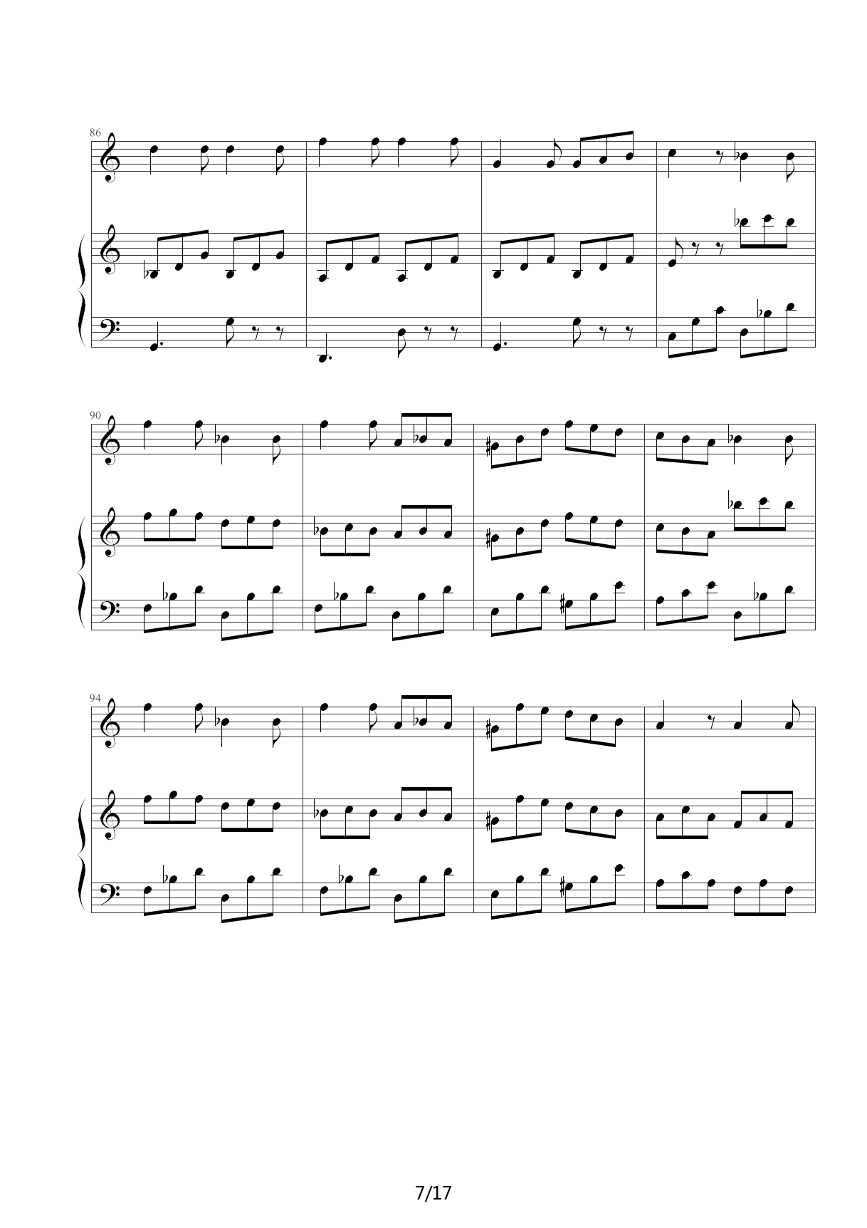 La Danza（Tarantella napoletana） C调
