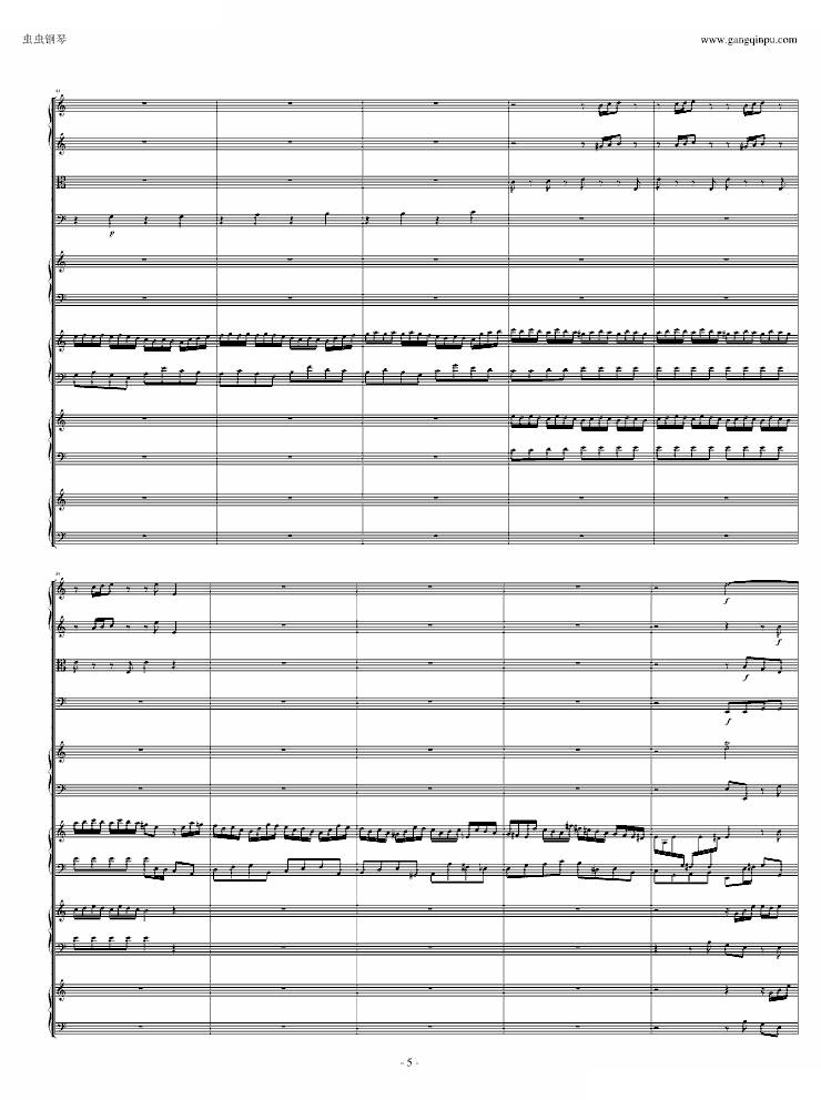 四羽管键琴协奏曲 BWV1065