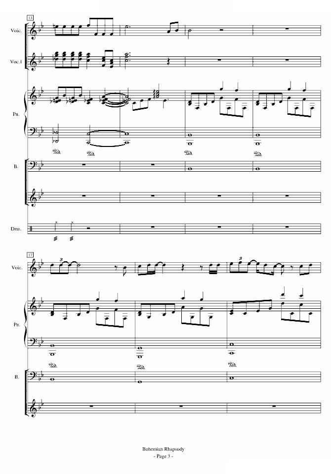 Bohemian Rhapsody-波西米亚狂想曲