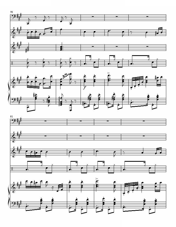 匈牙利舞曲5-(改编，有乐队）