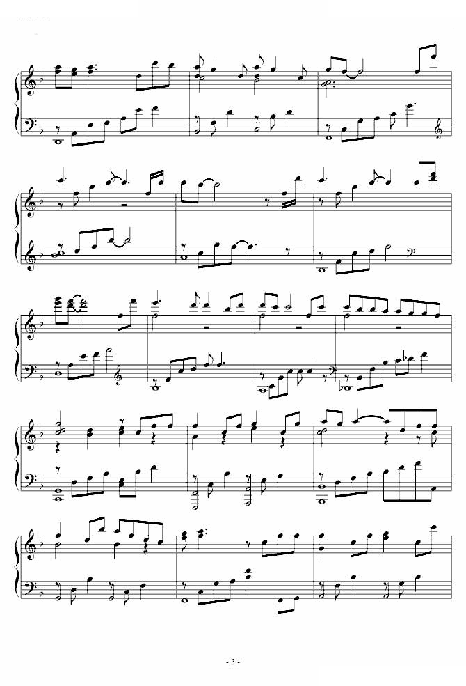 幸福的一家（温馨动人的钢琴曲）