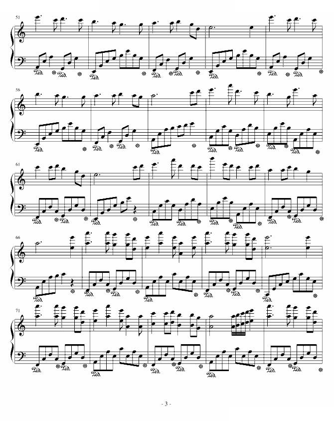 爱的钢琴曲一 初吻