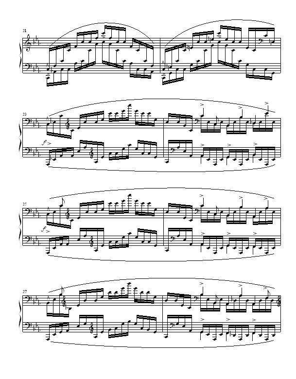 琶音练习曲