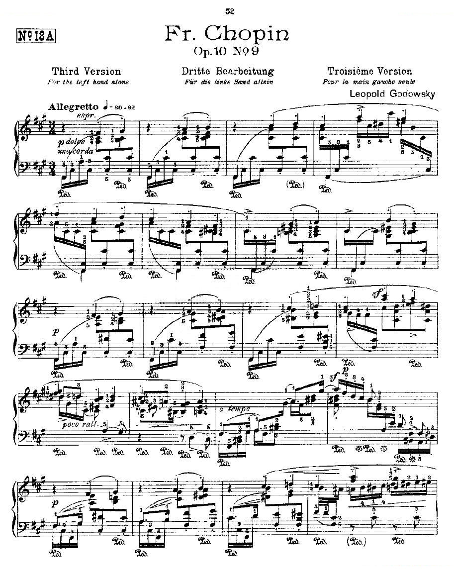 肖邦练习曲Fr.Chopin Op.10 No9-3