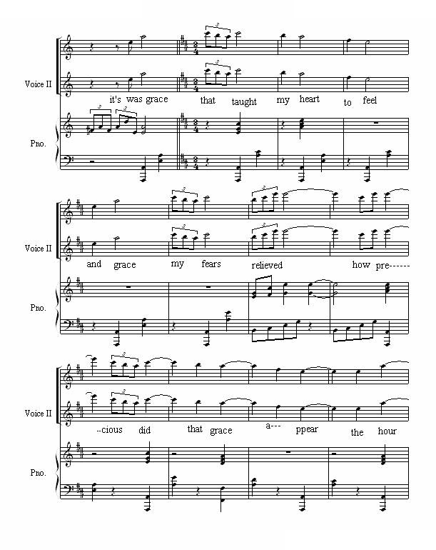 奇异恩典 Amazing Grace