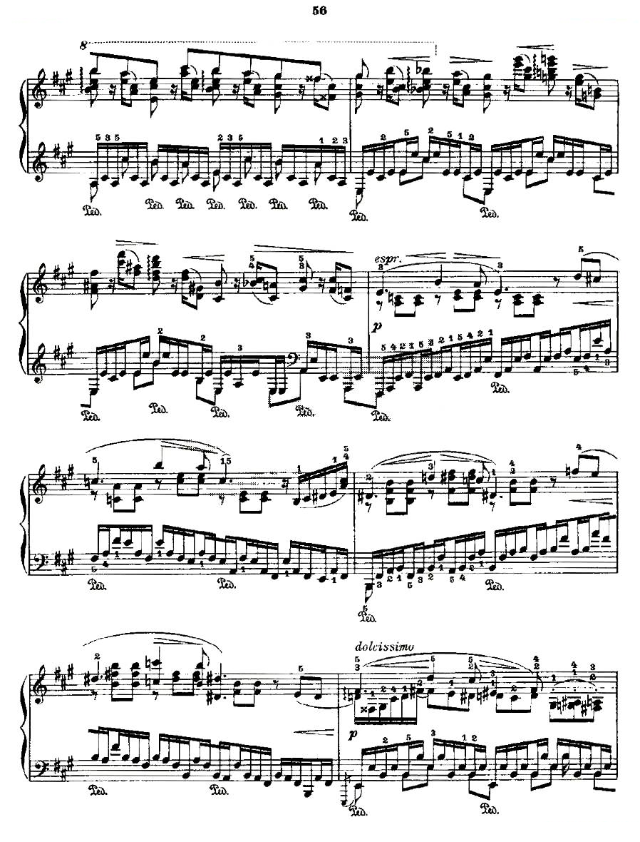肖邦练习曲Fr.Chopin Op.10 No5-4