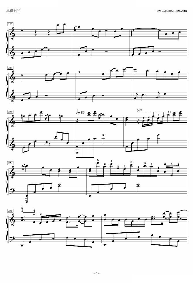 狂気の飛翔幻想響（Part 3）（指法版）