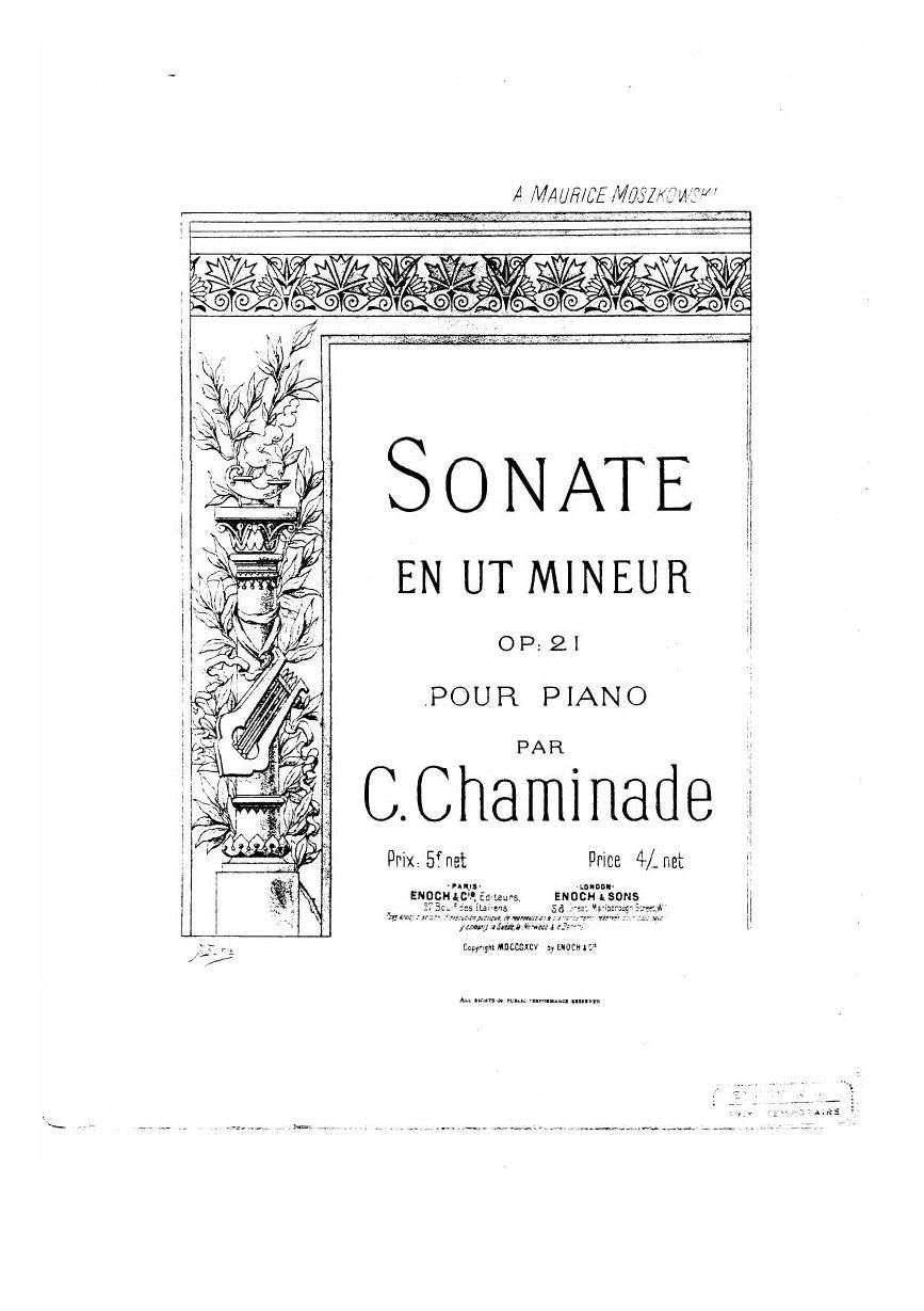 Chaminade_21_PianoSonata