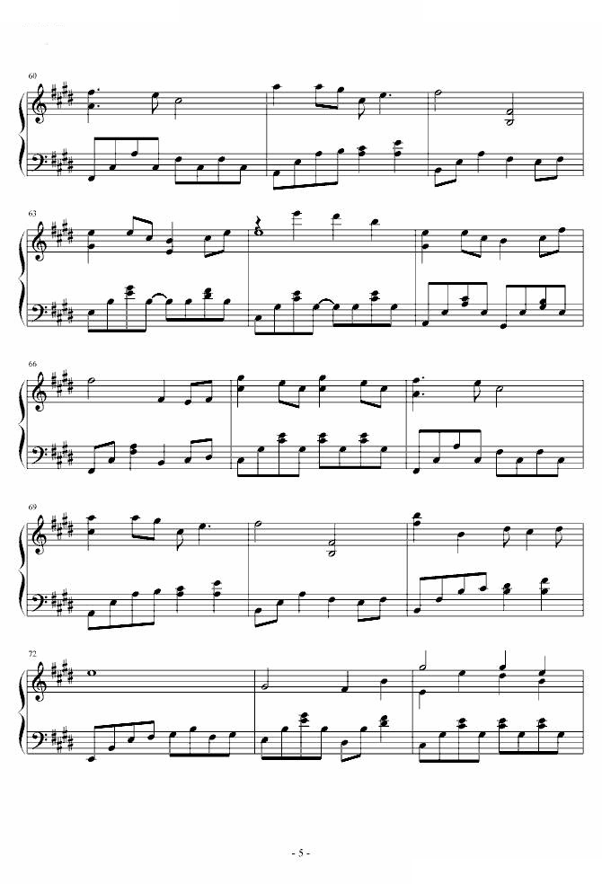 但愿人长久（纯钢简易版）