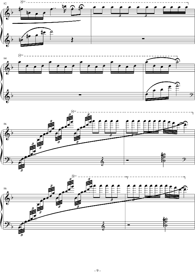 Etude in d Minor