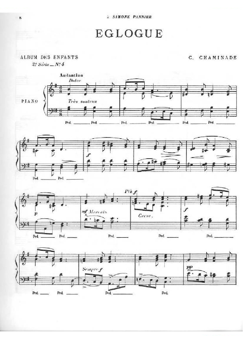 Chaminade Album des enfants 2e série op.126