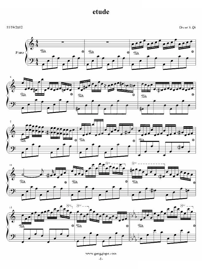 练习曲