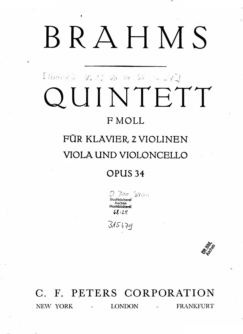 Brahms_op.34_Piano_Quintet_f-minor_score（一）