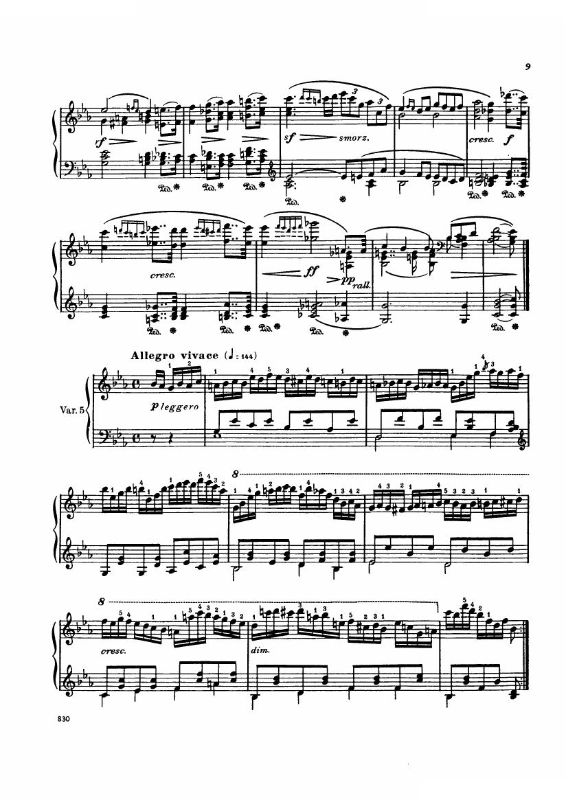 Czerny op.33 Rode-Variationen