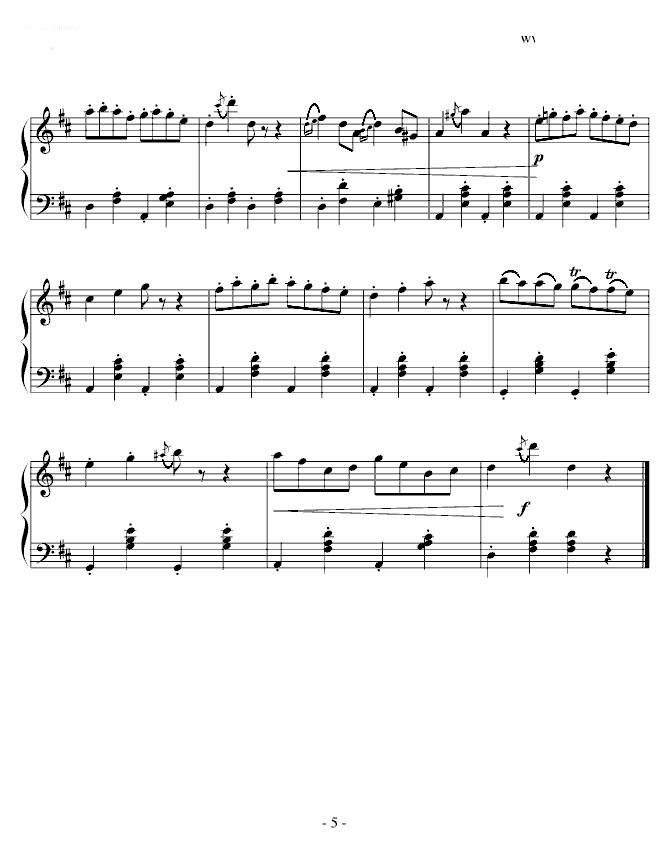 加沃特舞曲-完整版