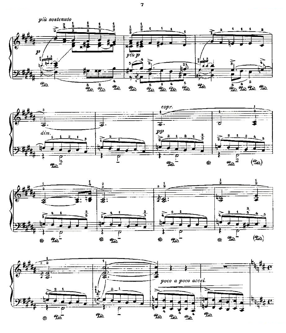 肖邦练习曲Fr.Chopin Op.25 No10