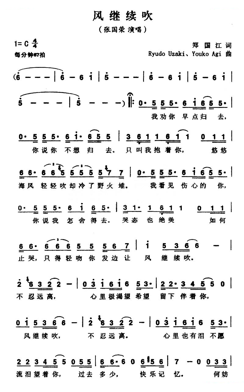风继续吹