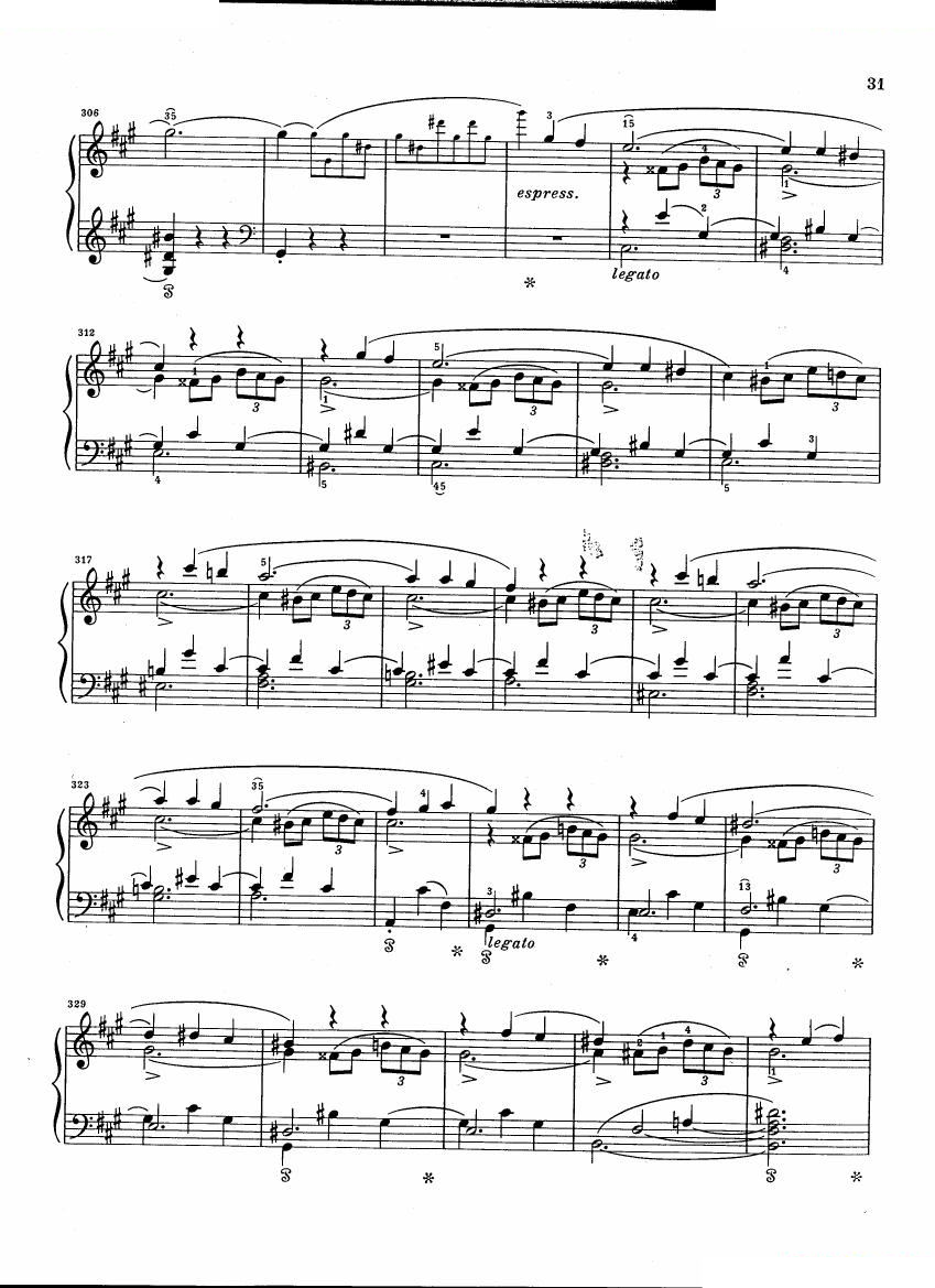 Chopin Scherzo B flat minor Henle