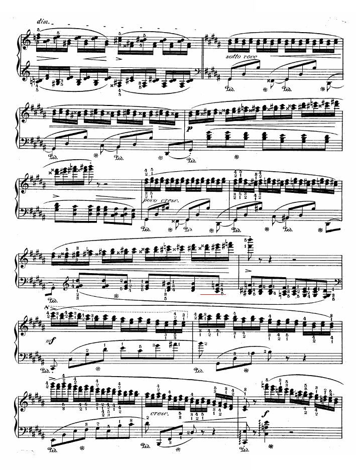 升g小调练习曲作品25-6