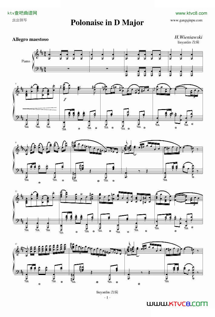 Polonaise in D Major