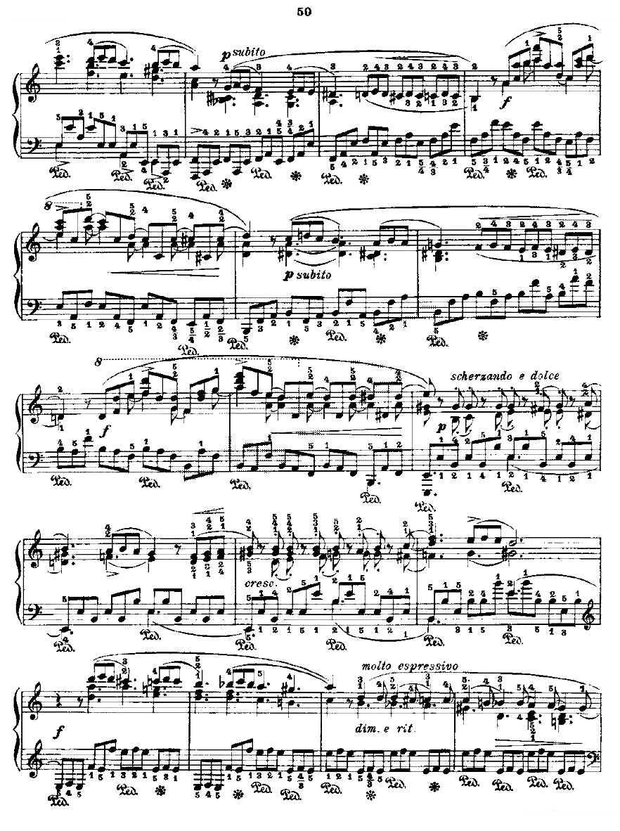 肖邦练习曲Fr.Chopin Op.10 No5-3