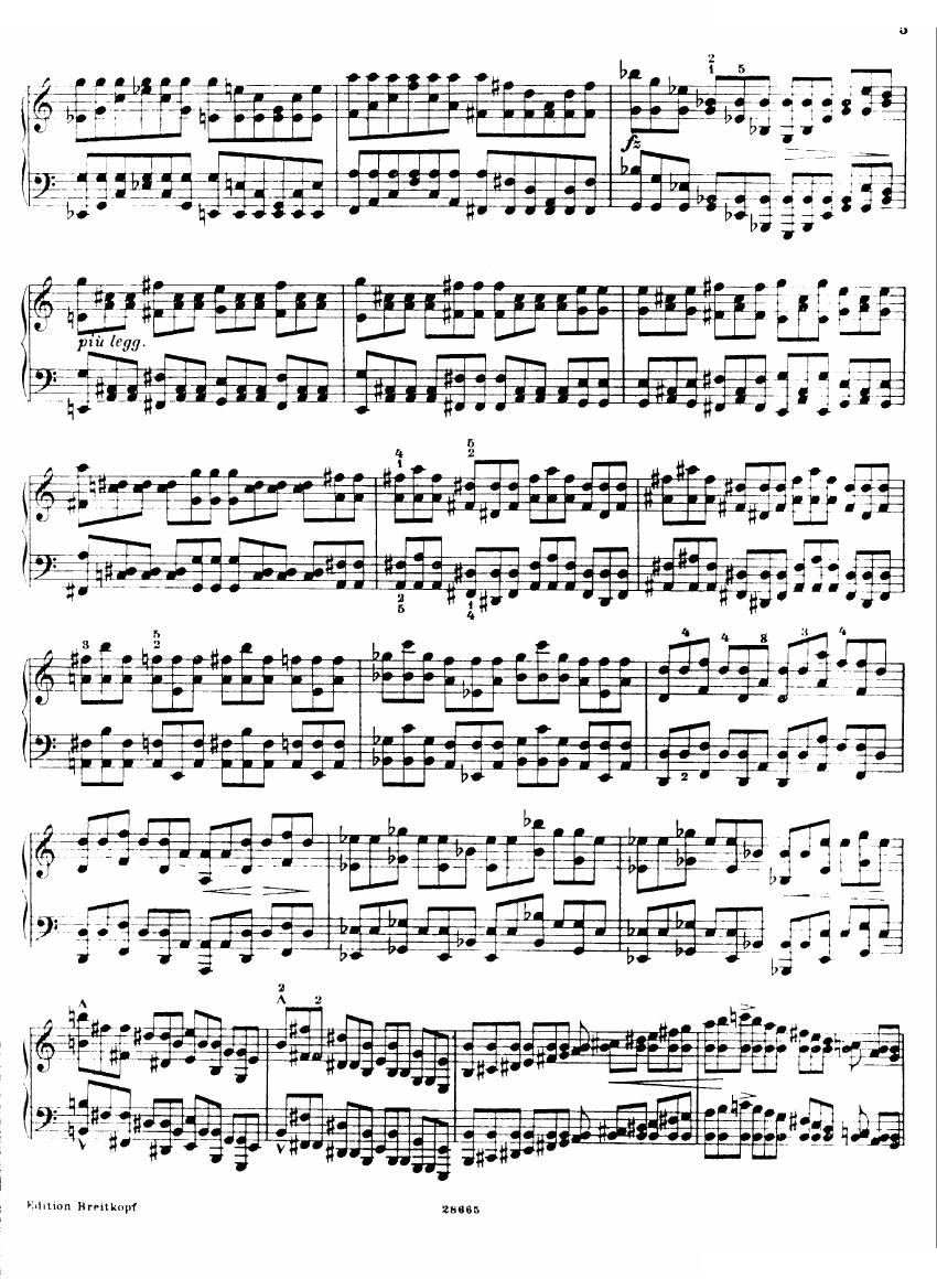 Busoni Etudes 1