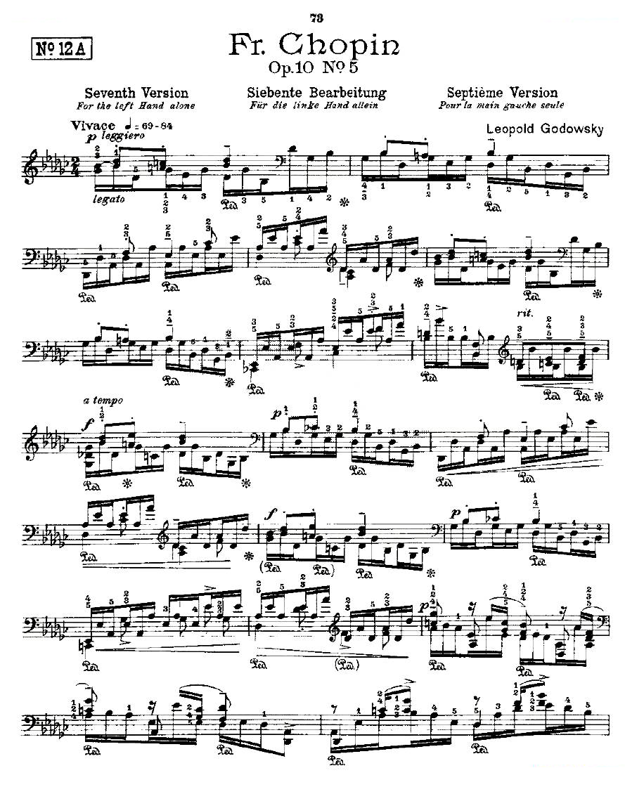 肖邦练习曲Fr.Chopin Op.10 No5-7